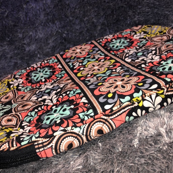 Vera Bradley Floral Laptop zip bag EUC - Picture 3 of 7